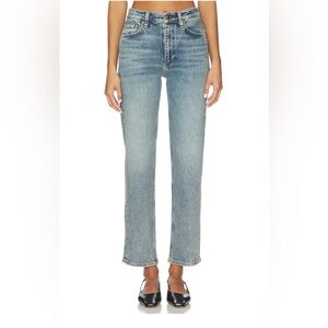 Rag & Bone Light Blue Straight Leg Jeans